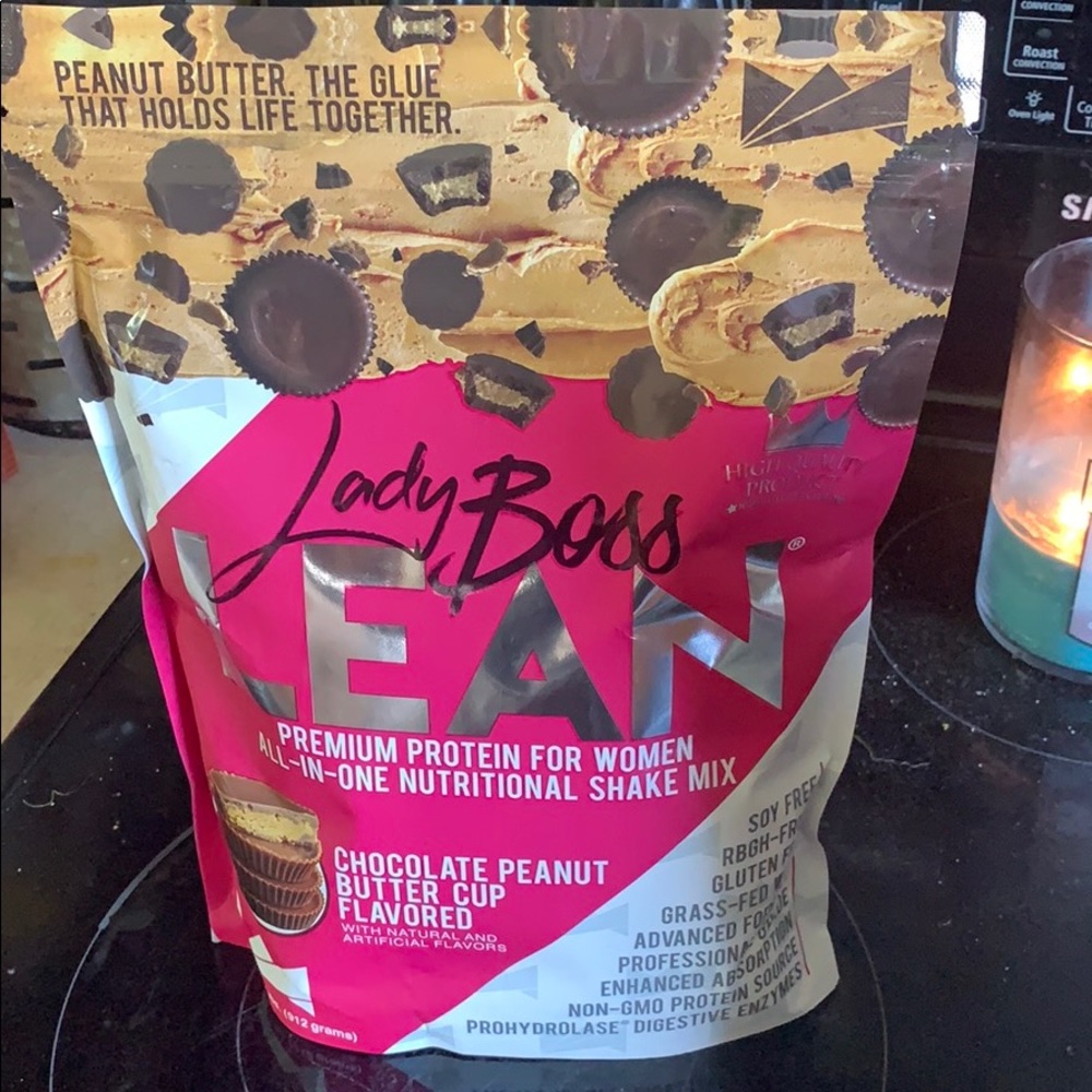 Chocolate peanut butter cup Lady boss Lean